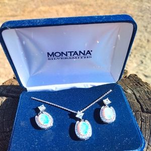 Montana Silversmith Fire Opal Set